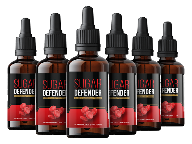 Sugar Defender 6 bottle package 180 day supply with 2 free bonuses
